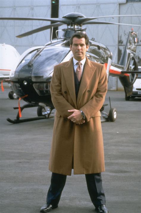 pierce brosnan wardrobe belted